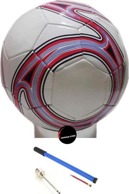 Toprockstore Dikişli Futbol Topu A Kalite Tüm Sahalara Uygun Şişirme Pompası Hediyeli
