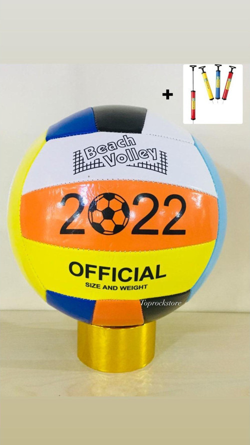 Toprockstore Dikişli Voleybol Topu & Şişirme Pompası