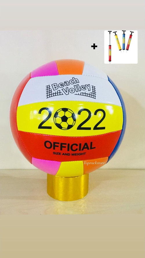 Toprockstore Dikişli Voleybol Topu Şişirme Pompası Hediyeli