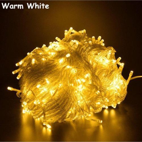 Toprockstore Parti 100 Ledli Fişli Led, Dekor Lambası Animasyonlu 10M Günışığı Yılbaşı Ağacı Işığı 10M