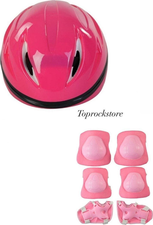 Toprockstore Kask Dizlik Dirseklik Koruyucu Set 7 Parça