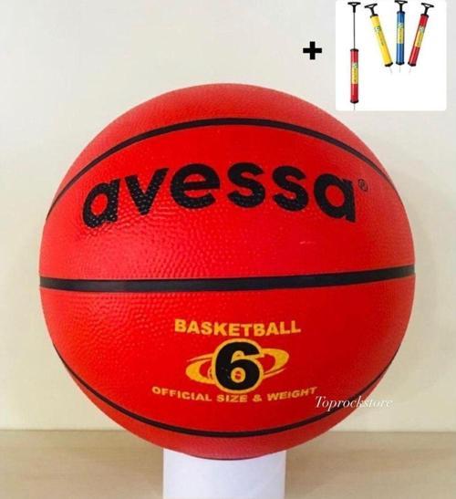 Toprockstore Kauçuk Basketbol Topu 6 Numara + Pompa Hediyeli