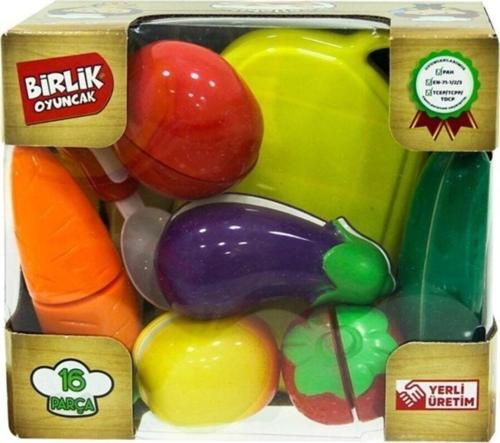 Toprockstore Kesilebilen Meyve Sebze Seti 16 Parça