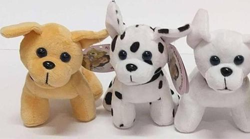 Toprockstore Kızılkaya Peluş Sesli Havlayan Köpek 1 Adet 13 Cm
