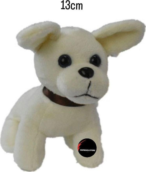 Toprockstore Havlayan Köpek Peluş 13 Cm