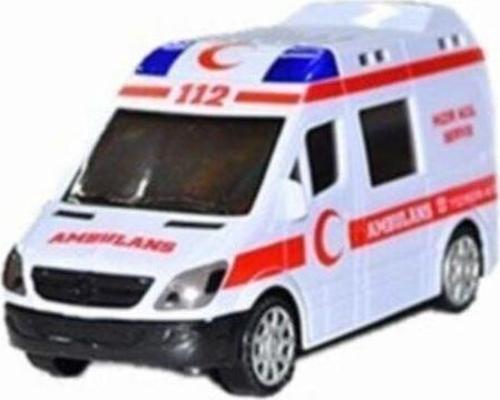 Toprockstore Kutulu Sesli Pilli Ambulans