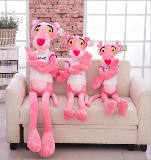 Toprockstore Peluş, Efsane Pembe Panter - Pink Panther 60 Cm.