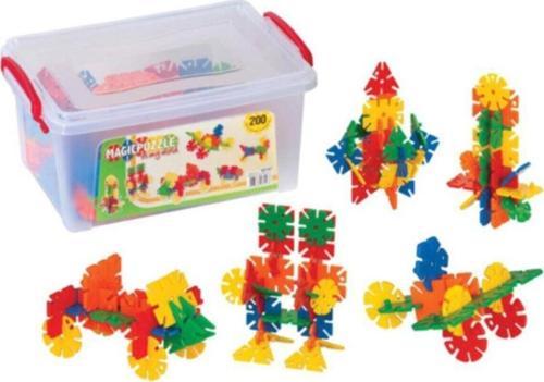 Toprockstore Lego Oyuncak Magic Puzzle 200 Parça Saklama Kutulu