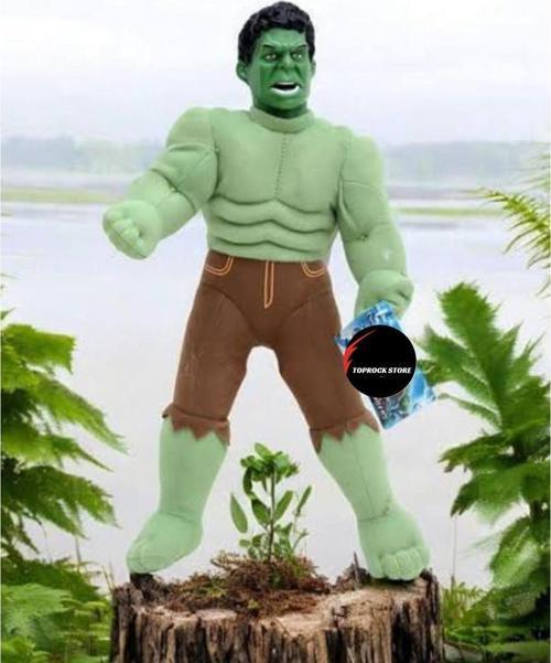 Toprockstore Hulk Peluş Oyuncak Büyük Boy Uyku Arkadaşı 40 Cm
