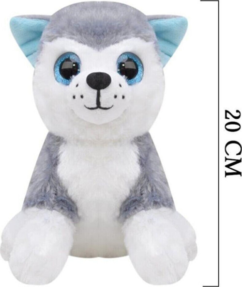 Toprockstore Husky Köpek Peluş 20 Cm