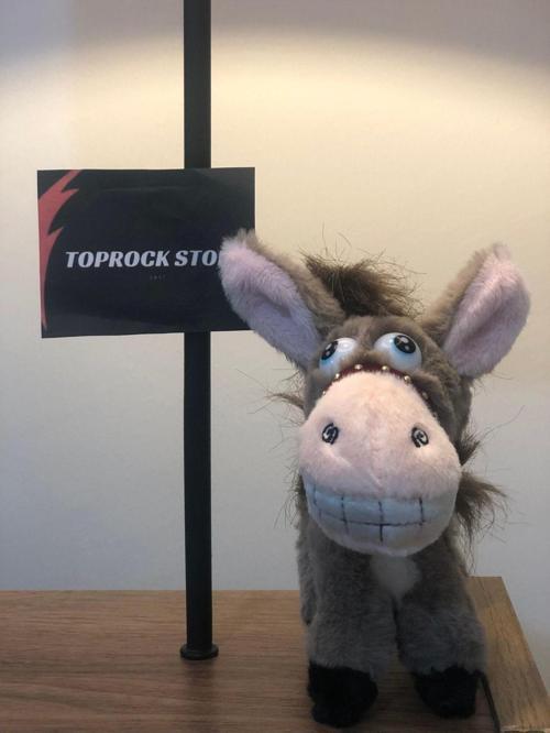 Toprockstore Sevimli Eşek Peluş Oyuncak Gülen Şaşkın Hediyelik Oyuncak Anahtarlık Uyku Arkadaşı 15 Cm