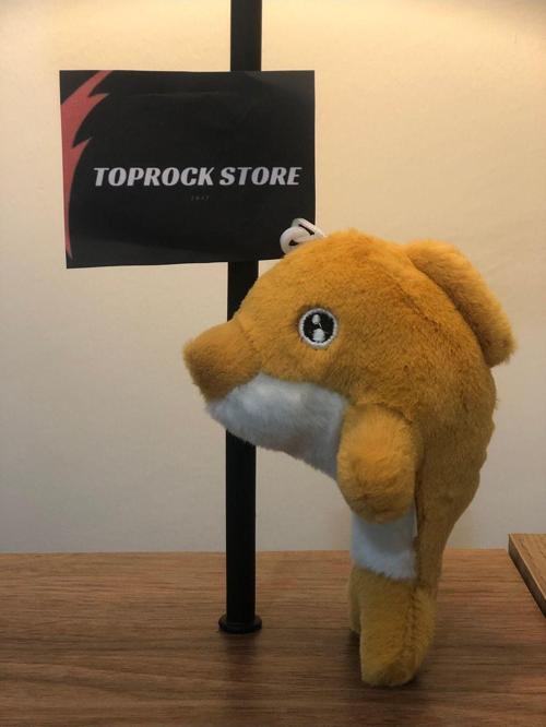 Toprockstore Sevimli Yunus Balığı Peluş Oyuncak Hediyelik Oyuncak Anahtarlık Uyku Arkadaşı 15 Cm