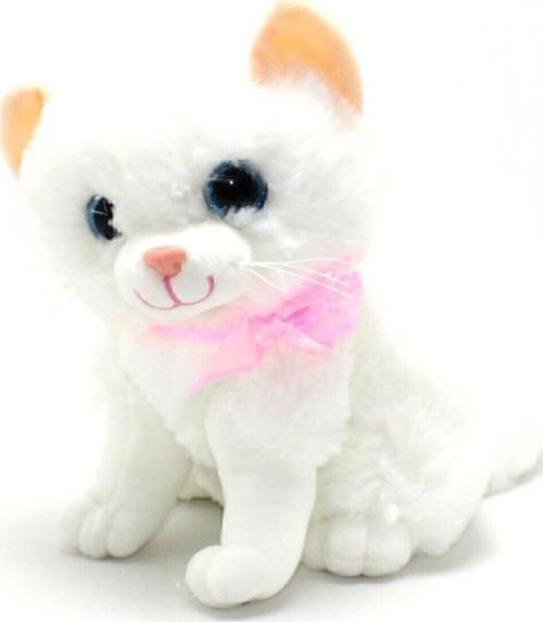 Toprockstore Miyavlayan Sesli Kedi Peluş 30 Cm