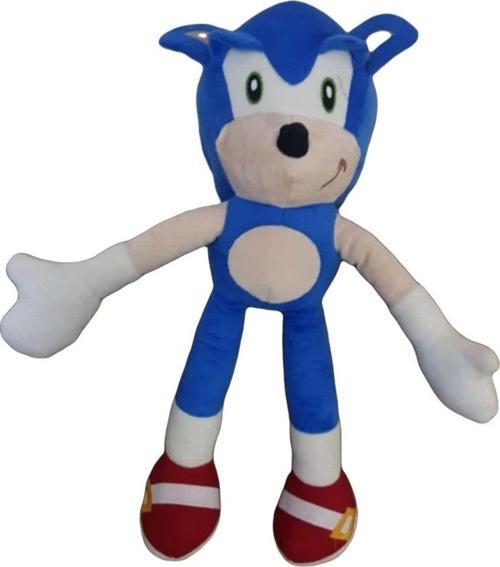 Toprockstore Sonic Peluş Oyuncak Organic Kumaş 45 Cm