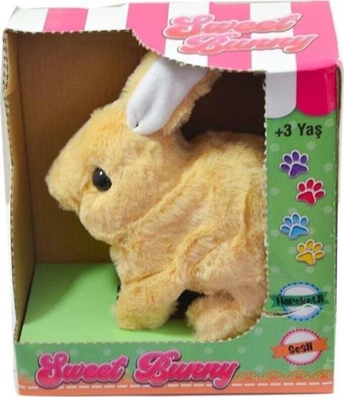 Toprockstore Tavşan Peluş Pilli 1 Adet Stokta Olan Gönderilir