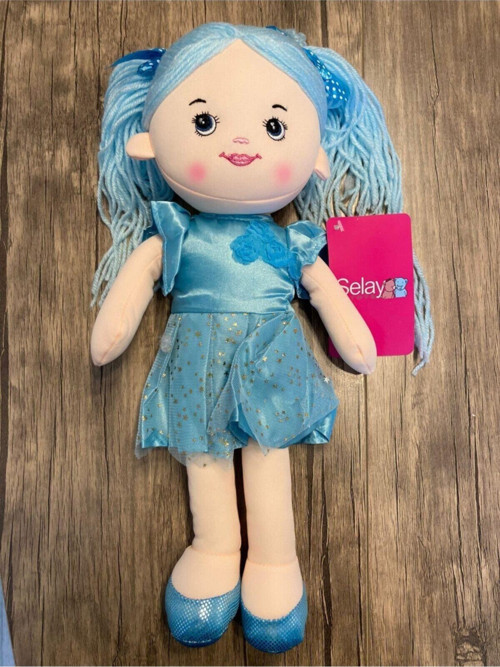 Toprockstore Selbaby02 Mavi 40 Cm Bebek