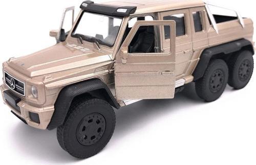 1:36 Mercedes G63 Amg 6X6 Metal Model Araba Bej