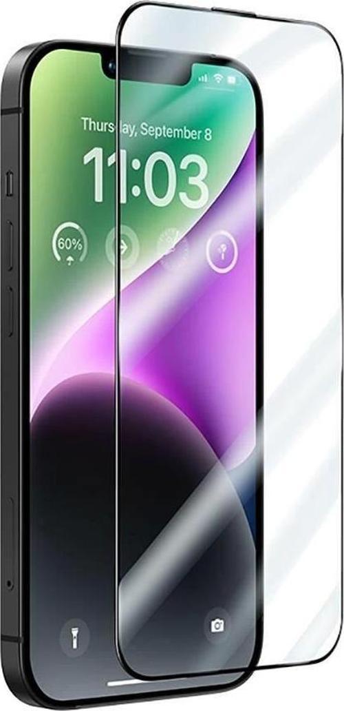 iPhone 16e Uyumlu Anti-Statik Toz Tutmaz Ahize Toz Filtreli Premium Ekran Koruyucu