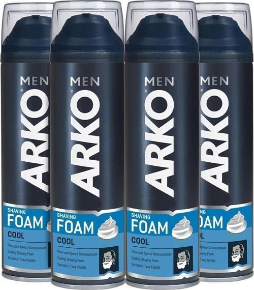 Serinletici Erkek Bakım Tıraş Köpüğü Cool 4X200Ml