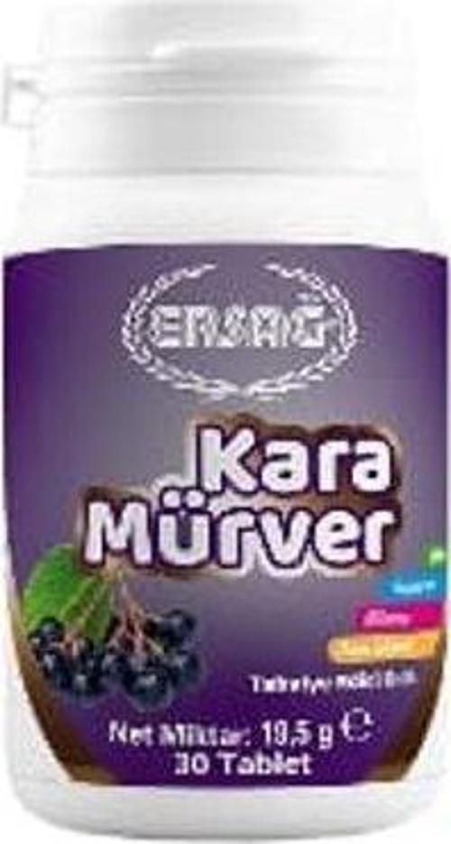 Kara Mürver Gıda Takviyesi (30 Tablet) 19,5 Gr.