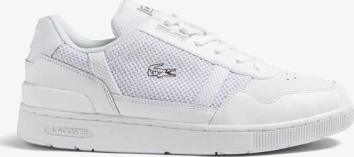 T-Clip Piqué Hakiki Deri Teksitl Erkek Beyaz Sneaker