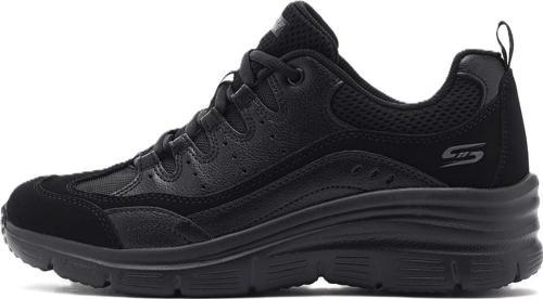 Fashion Fit Womens Memory Foam Walking Black Hafızalı Taban Kadın Günlük Spor Ayakkabı Siyah