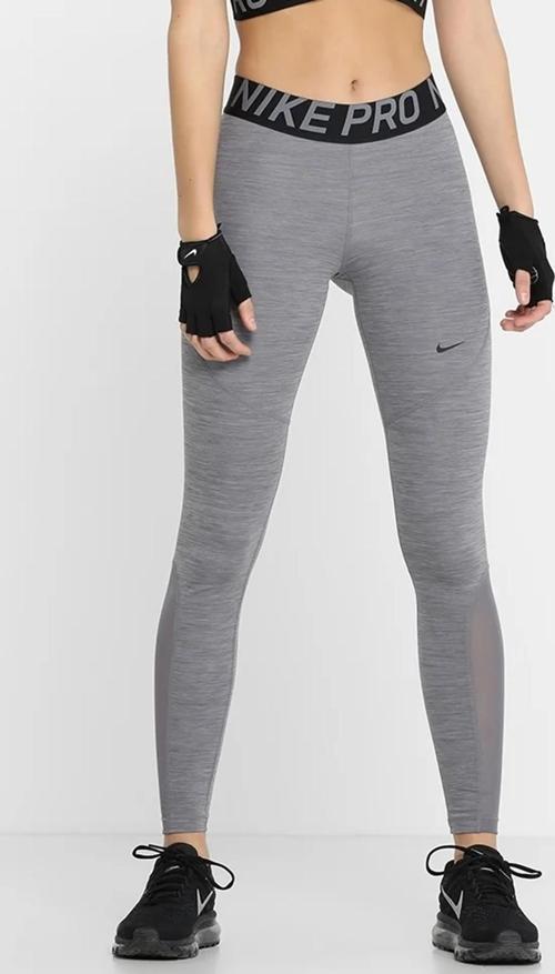 Pro Tigh Fit Full Length Leggings Toparlayıcı Tam Boy Gri Tayt