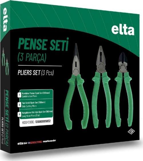 3 Parça Pense Seti 180 mm Pense 160 mm Yan Keski 160 mm Kargaburun 13000005652