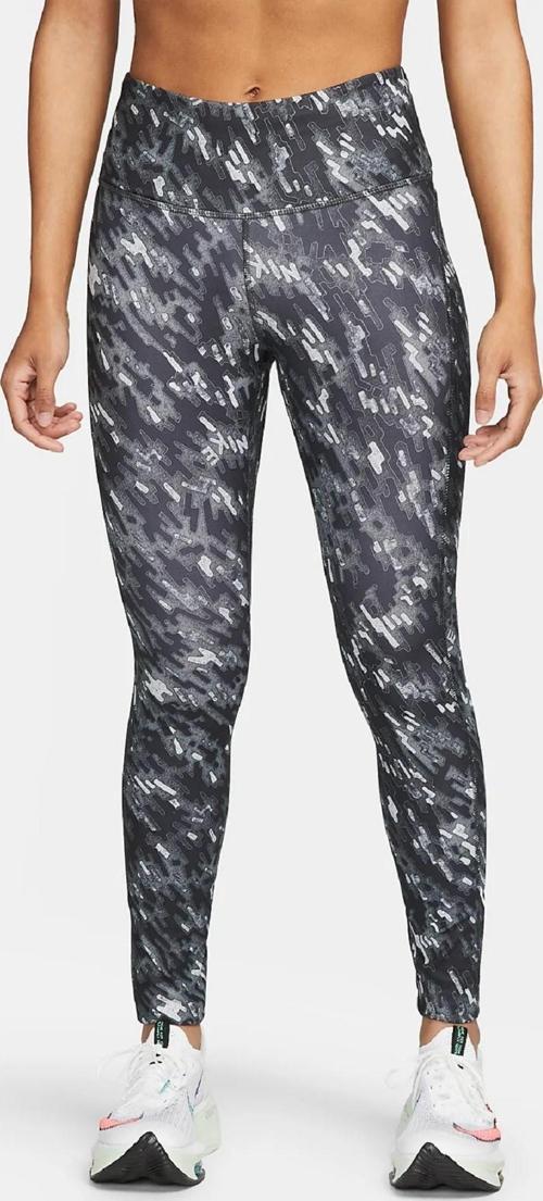 Fast Dri Fit Running Leggins 3 Cepli Toparlayıcı Siyah Tayt