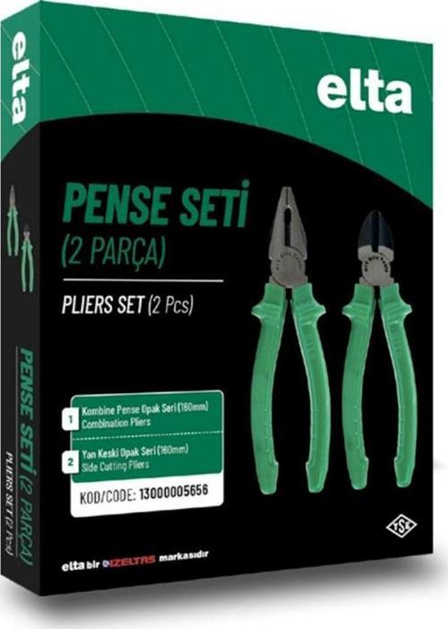 2 Parça Pense Seti 160 mm Pense 160 mm Yan Keski 13000005656