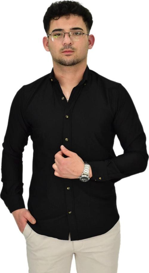 Erkek Likralı Spor Silim Fit Gömlek BGL-ST04326