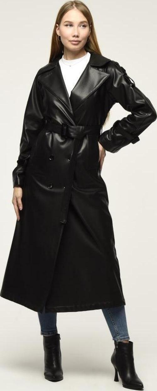 Deri Kadın Trençkot