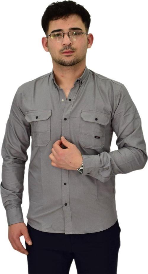 Erkek Spor Likralı Gömlek BGL-ST04343