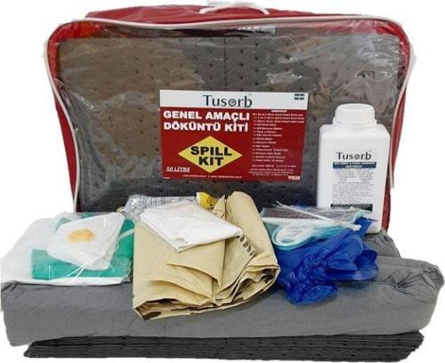 Genel Amaçlı Döküntü Dökülme Temizleme Kiti 50 Litre