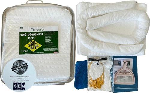 Yağ Döküntü Dökülme Temizleme Kiti 40 Litre
