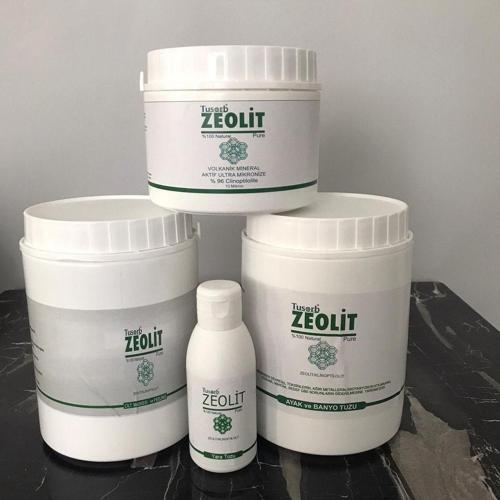 4Lü Set Zeolit Yara,Yanık Tozu, Cilt Maskesi, Banyo Ve Ayak Tozu,İçilebilir Zeolit Birlikte!