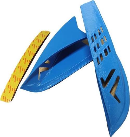 Kask Boynuzu Mavi Yarışçı Tipi