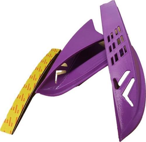 Kask Boynuzu Mor Yarışçı Tipi
