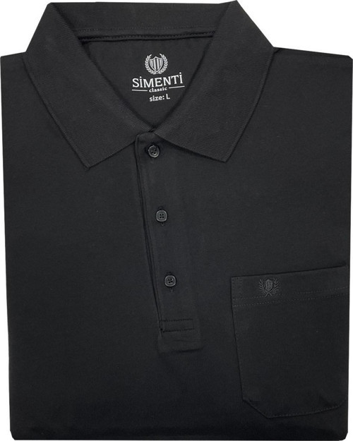 Simenti Regular Fit Erkek Polo Yaka Sweatshırt-7138