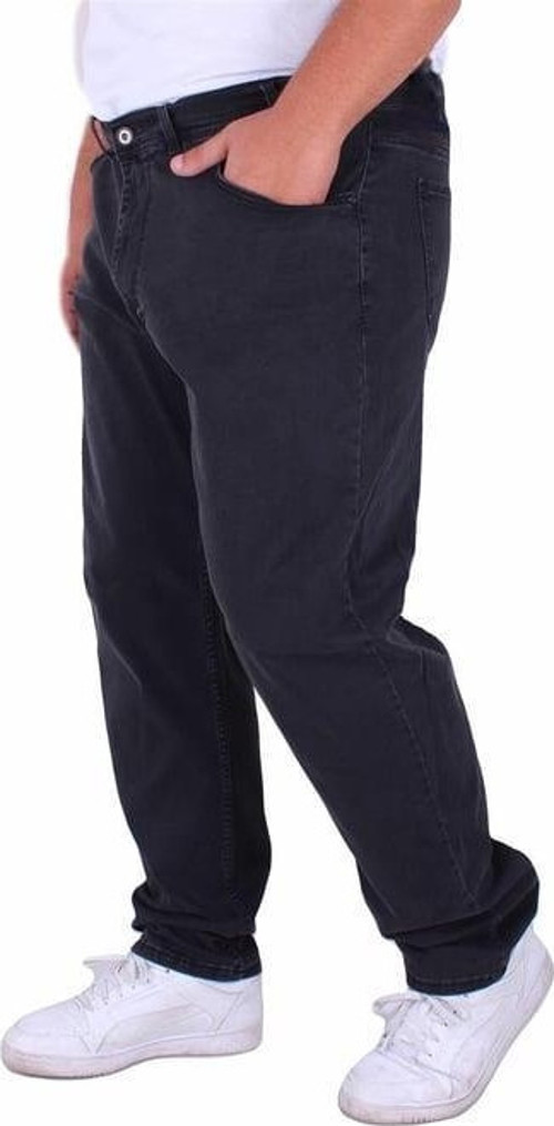 Regular Fit Likralı Büyük Beden Erkek Jean Pantolon-7205