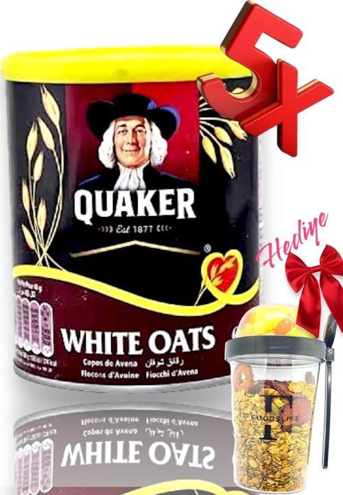 Yulaf Ezmesi 500 Gr. X 5 Adet (Kapsül Hediyeli)