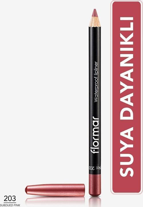 Dudak Kalemi Waterproof Lipliner 203 Subdued Pink 47000037-203