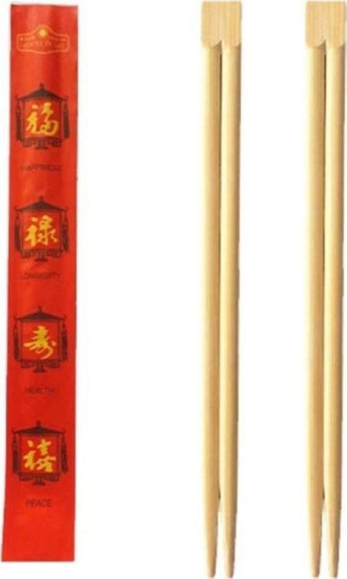Bambu Chopstick 10 Çift 24 cm, Çin Yemek Çubuğu, Uzakdoğu Mutfağı, Yıkanabilir Chopstick