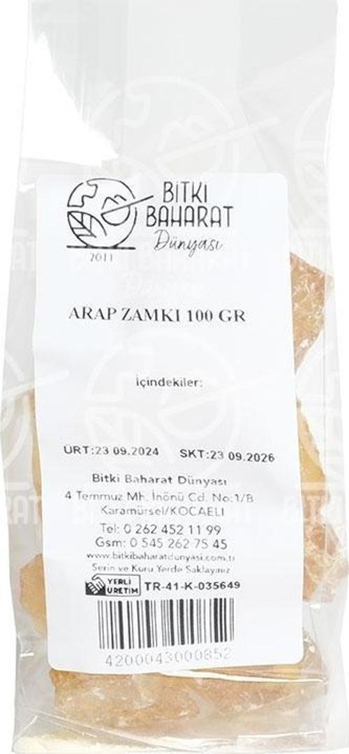 Arap Zamkı 100 Gr