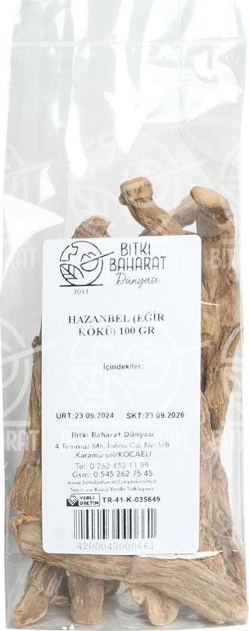 Hazanbel (Eğir Kökü) 100 Gr