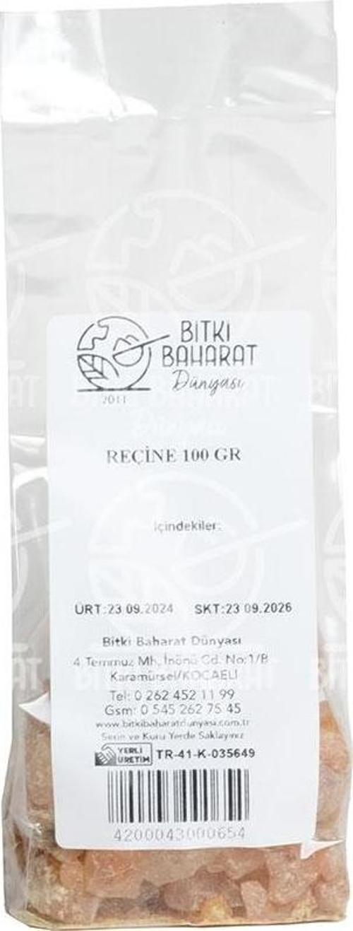 Reçine Doğal 100 Gr