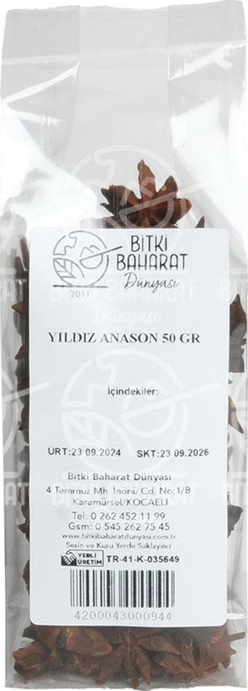 Yıldız Anason 50 Gr