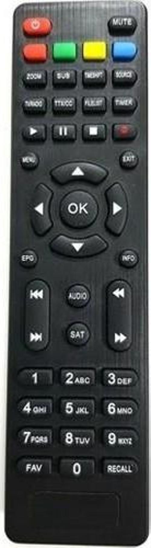 EXN X3 Full HD Mini Uydu Alıcısı Kumandası