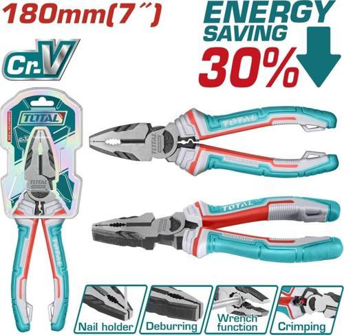 180 Mm Endüstriyel Pense Yüksek Kalite %30 Güç Tasarrufu