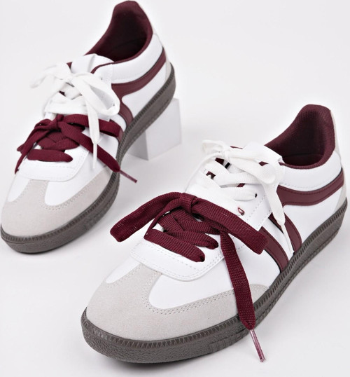 RETRO Çift Bağcıklı Günlük Kadın Sneaker Spor Ayakkabı